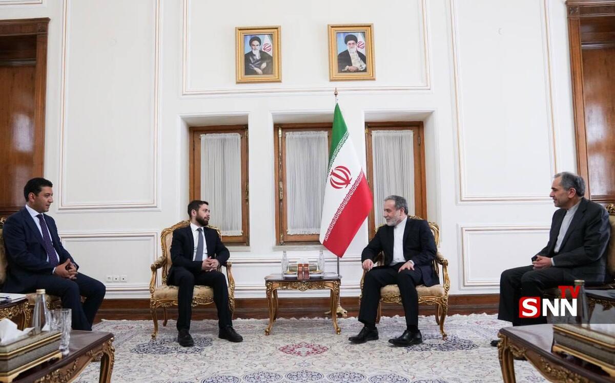 دیدار واهان گوستانیان معاون وزیر امور خارجه ارمنستان با سید عباس عراقچی