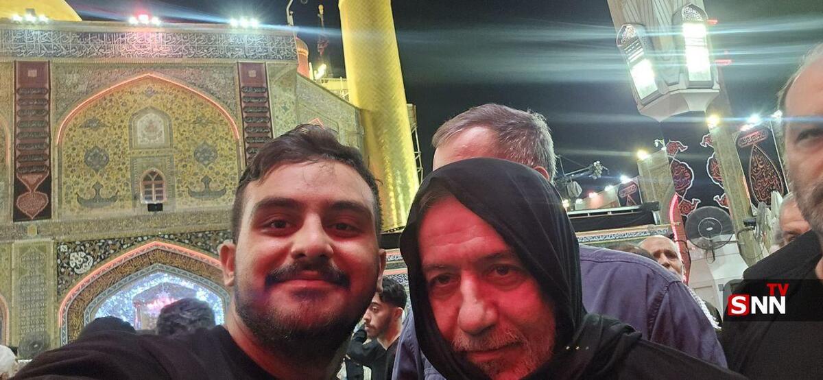 عکس / وزیر امور خارجه کشورمان در حرم امیرالمومنین(ع)