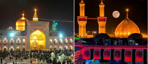 پاهایم در مشهد، دلم در کربلا