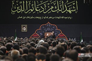 عزاداری اربعین هیئت‌های دانشجویی در حسینیه امام خمینی (ره)