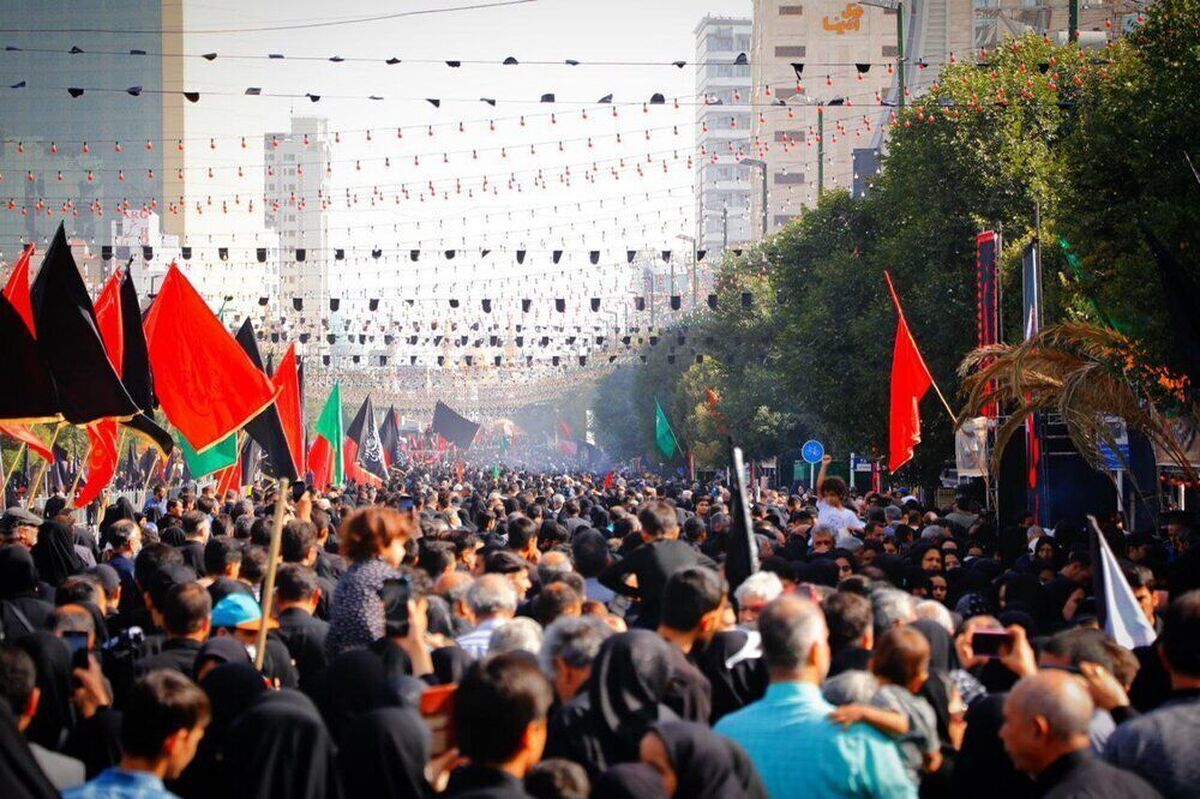 گامهای عاشقی جاماندگان اربعین در ممسنی بهسوی امامزاده داوود (ع)