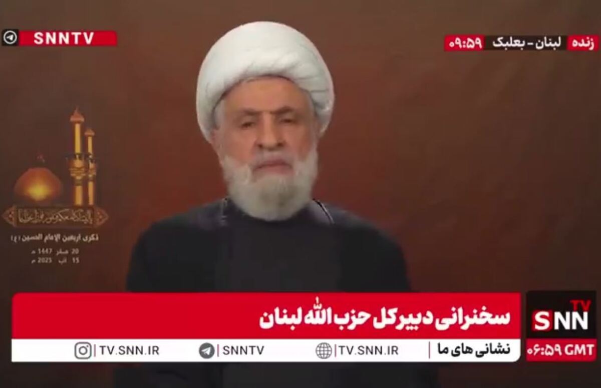 شیخ نعیم قاسم: با صدای بلند از ایران که از ما در جنگ ۳۳ روزه حمایت کرد تشکر می‌کنیم/ ایران همچنان در کنار ما ایستاده است + فیلم