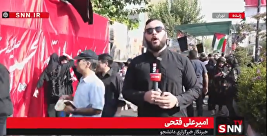 سیل جمعیت دلدادگان اربعین حسینی در مسیرهای پیاده‌روی + فیلم
