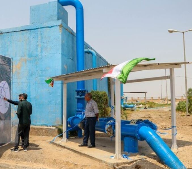 آغاز احداث مخزن ذخیره ۲ هزار مترمکعبی در سنگان سیستان و بلوچستان