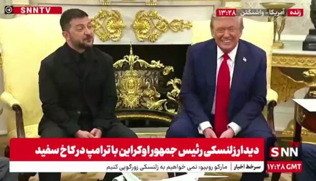 طعنه ترامپ به زلنسکی: آیا جنگ مانع از برگزاری انتخابات می‌شود؟ + فیلم