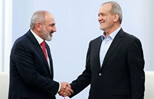 دیدار خصوصی پزشکیان با نخست‌وزیر ارمنستان