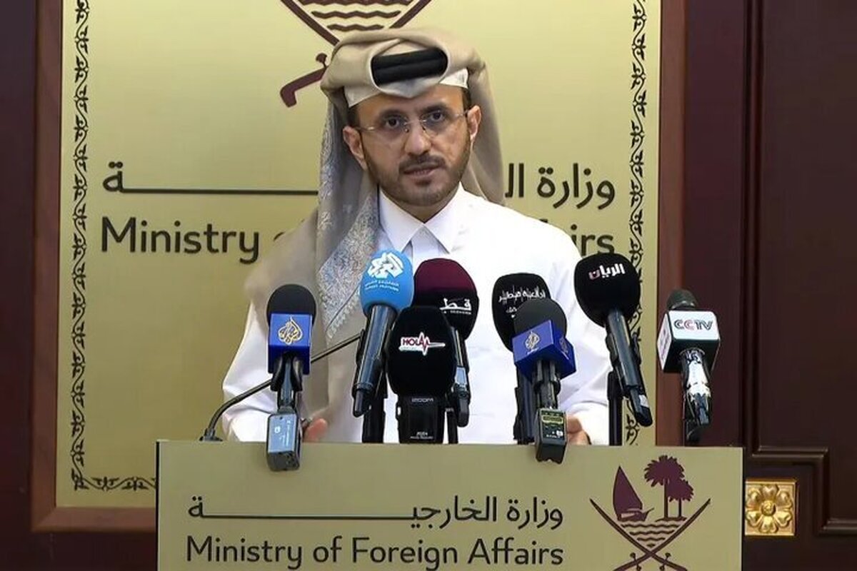 موضع گیری سخنگوی وزارت خارجه قطر درباره آتش بس غزه