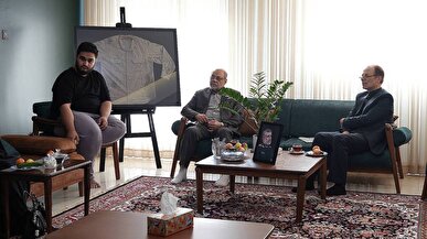 دیدار ذوالقدر با خانواده سردار شهید حاجی زاده