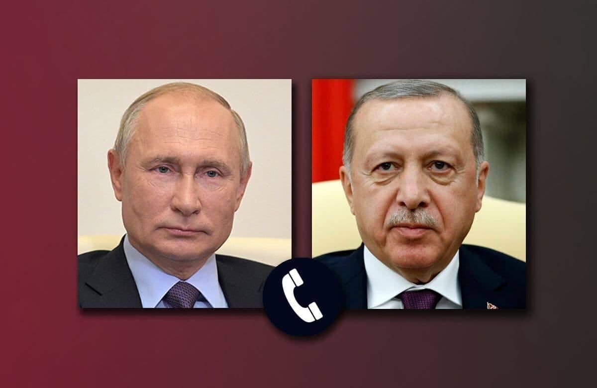 تماس تلفنی پوتین و اردوغان در میان بحث‌های ارتقای سطح مذاکرات روسیه و اوکراین