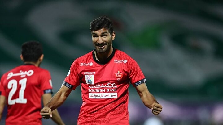 شهریار مغانلو جانشین سردار دورسون در خط حمله پرسپولیس