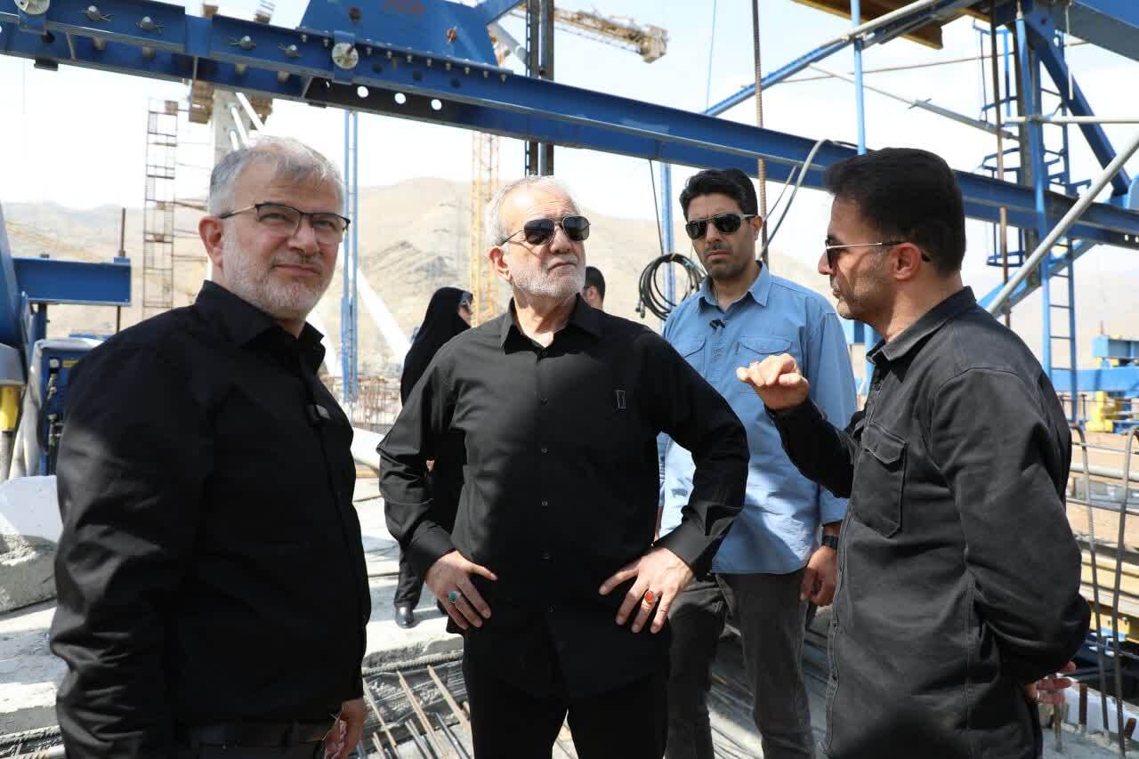 پل B۱ نماد توان مهندسی ایرانی است/کاهش ۴۸ متری آب سد طالقان