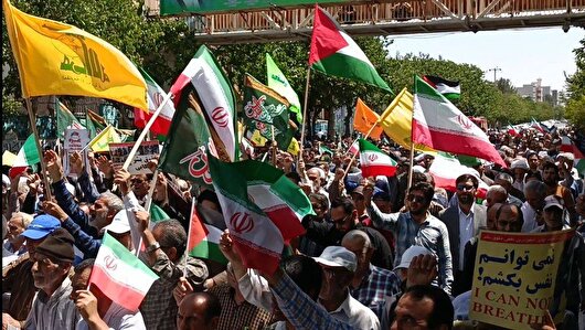 راهپیمایی جمعه خشم و نصر در بجنورد + فیلم