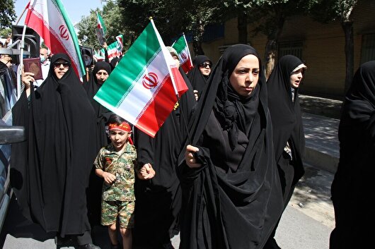 دفاع مردم چهارمحال و بختیاری از ملت فلسطین