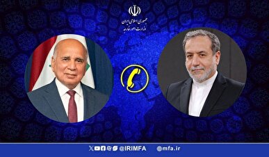 تماس تلفنی وزرای امور خارجه ایران و عراق در خصوص وضعیت بحرانی غزه