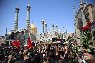 عزاداری ۲۸ صفر در حرم حضرت فاطمه معصومه (س)