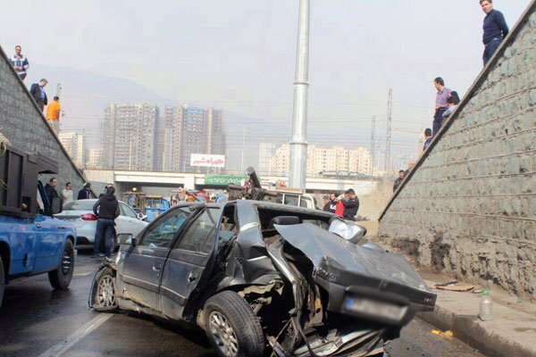۶ حادثه رانندگی منجر به فوت در تهران طی هفته آخر مرداد ماه