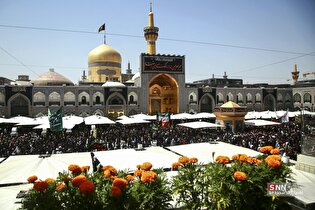 عزاداری ۲۸ صفر در حرم امام رضا (ع)