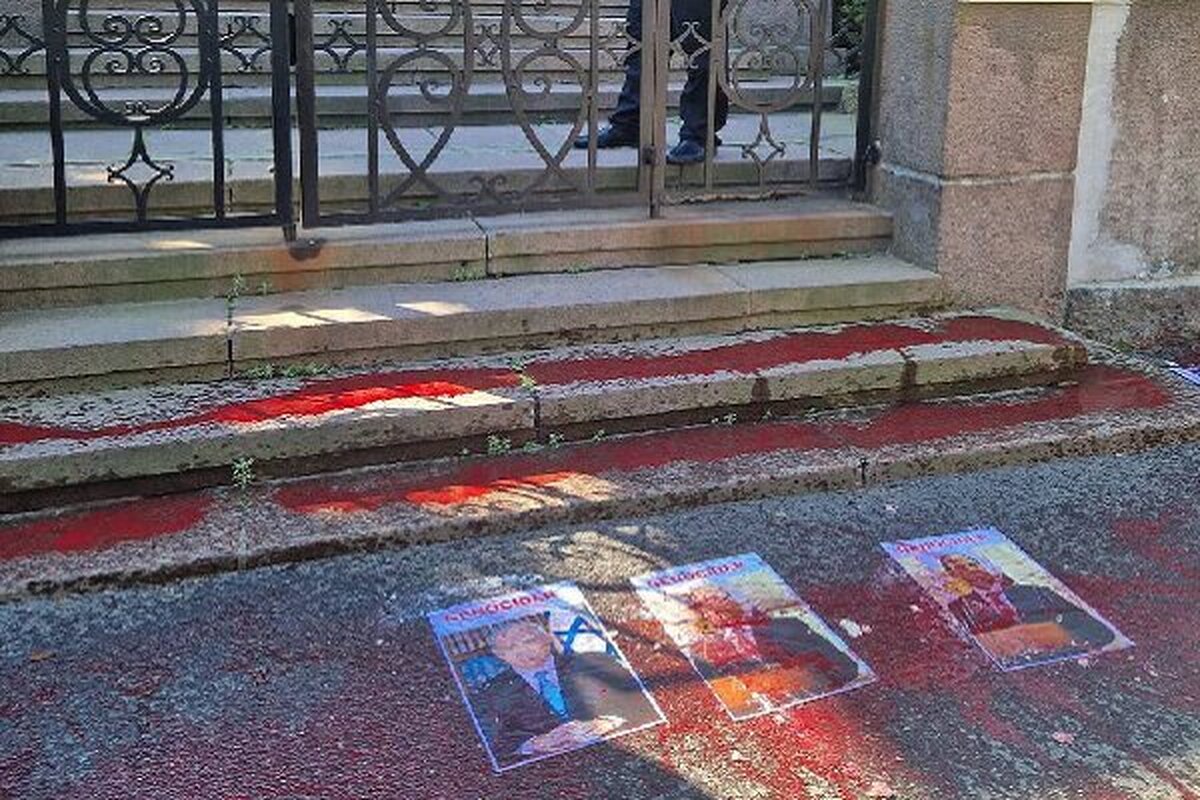 بسته شدن نمادین سفارت مصر در فنلاند در اعتراض به گرسنگی در غزه
