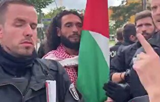 در آلمان حتی اهتزاز پرچم فلسطین هم ممنوع است!