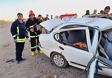 سانحه رانندگی شدید در محور پرتردد سنندج به کامیاران