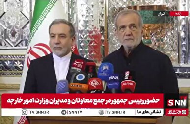 پزشکیان: جنگ رژیم صهیونیستی علیه ایران از نظر تمام قوانین بین‌المللی غلط و خلاف بود / دیپلماسی ما ۲۴ ساعته در صحنه بود + فیلم