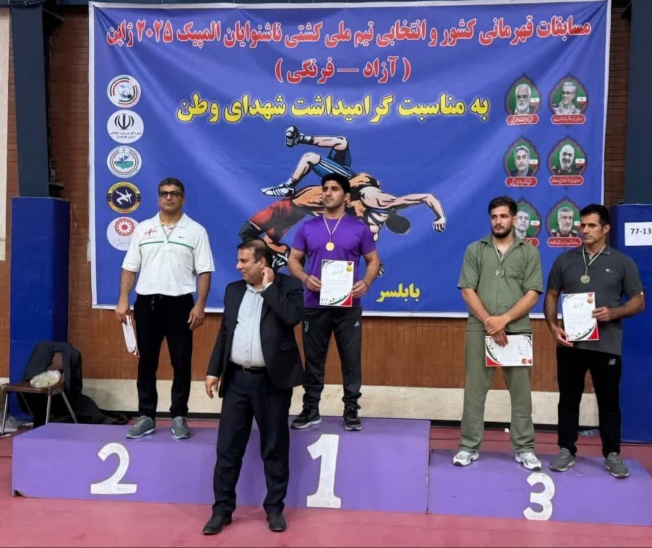 کشتی گیر خوزستانی مجوز حضور در المپیک را گرفت
