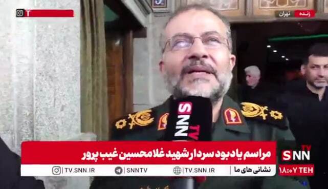 سردار سلیمانی: شهید غیبپرور با 46 سال مجاهدت و خدمت به انقلاب اسلامی به درجه شهادت نائل شد + فیلم
