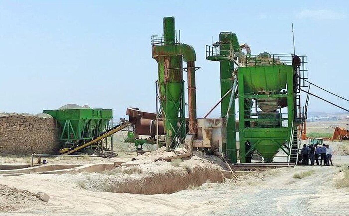 احیای بزرگترین کارخانه آسفالت روستایی کشور در مشهد