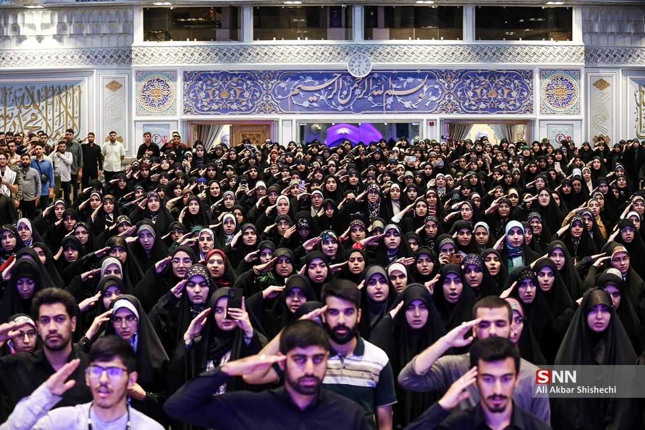 آمادگی هزاران دانشجو برای جهاد فکری در میدان اندیشه با طرح ولایت + فیلم