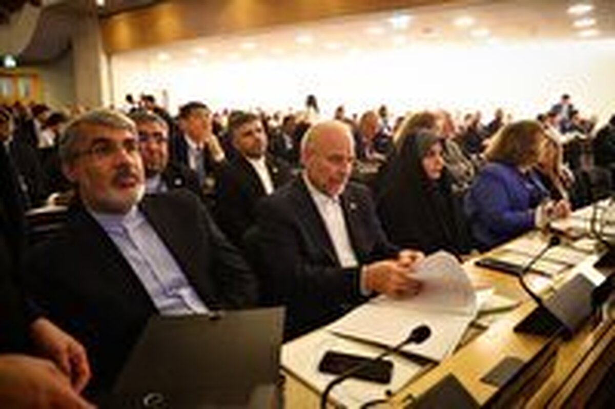 حضور رئیس مجلس و هیئت پارلمانی ایران در افتتاحیه اجلاس رؤسای مجالس جهان