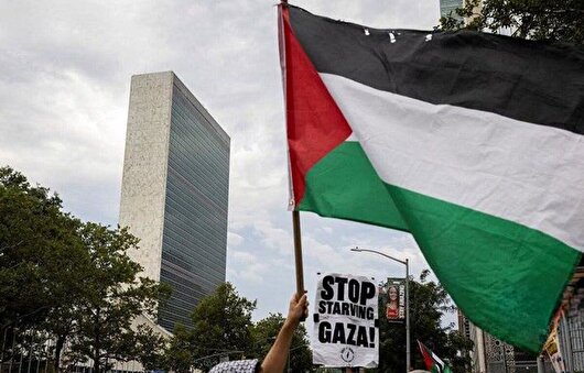 حامیان فلسطین در نیویورک به خیابان‌ها آمدند