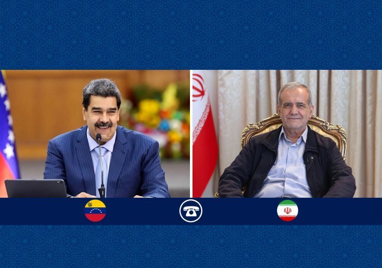 تاکید روسای جمهور ایران و ونزوئلا بر توسعه همه جانبه روابط