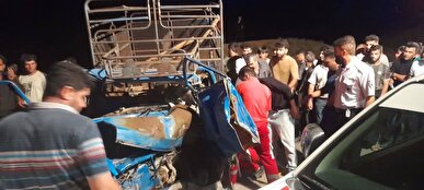 حادثه تصادف در محور دیمه به چلگرد یک مصدوم و یک فوتی برجای گذاشت