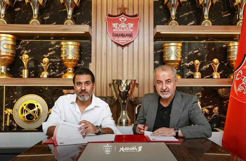 قرارداد افشین پیروانی با پرسپولیس تمدید شد