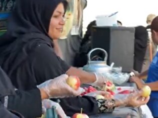 مسیر عشق به سمت امام مهربانی‌ها
