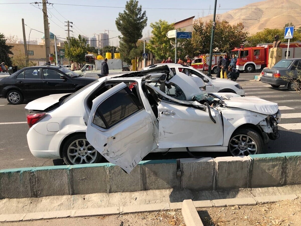 وقوع ۶ فقره تصادف مرگبار در هفته پایانی مرداد ماه در پایتخت