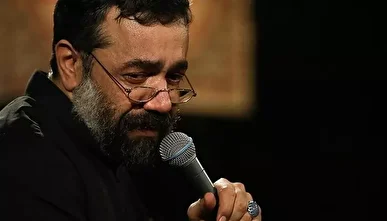 روضه خوانی محمود کریمی در مشهد مقدس + فیلم