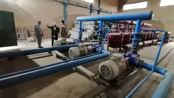 افزایش راندمان آبیاری با افتتاح ایستگاه چم‌مهر