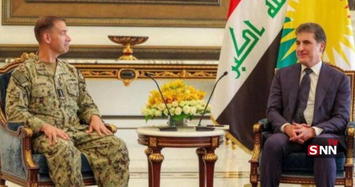 دیدار فرمانده سنتکام با رئیس اقلیم کردستان عراق در اربیل؛ تأکید بر همکاری&zwnj;های نظامی و مبارزه با تروریسم