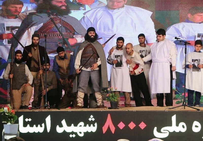 حماسه ماندگار در گیلان/ طنین کنگره ملی ۸ هزار شهید در سراسر استان+فیلم