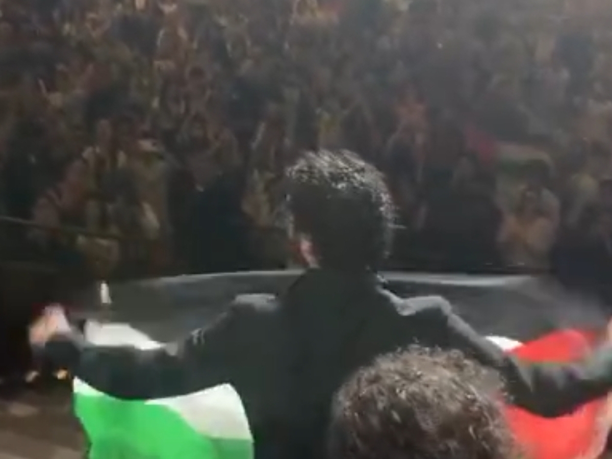 تشویق طولانی ونیز در حمایت از فلسطین