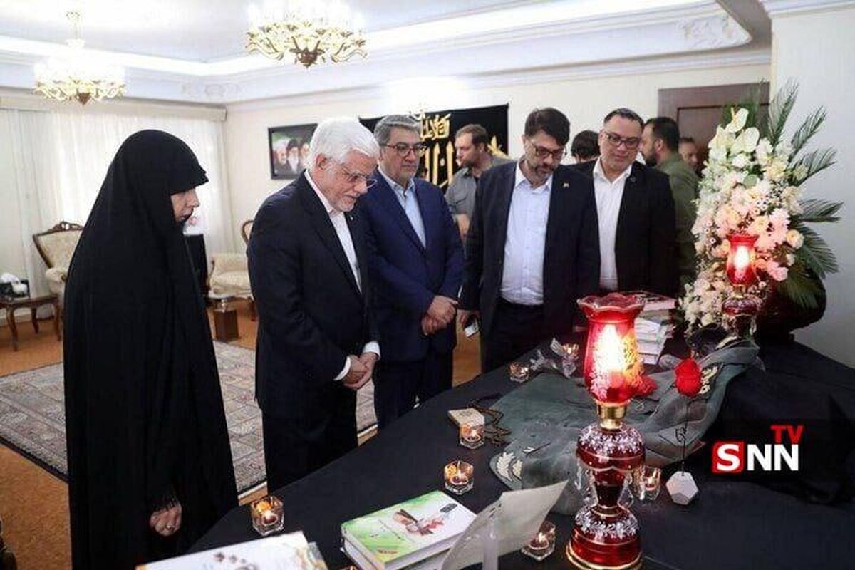 عارف با خانواده فرماندهان و دانشمندان شهید در جنگ ۱۲ روزه دیدار کرد