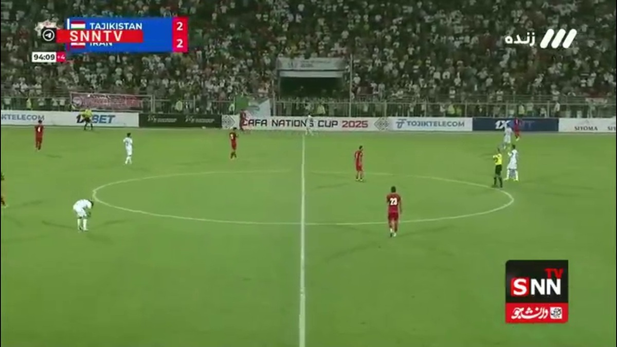 ایران 2-2 تاجیکستان / نمایشی ضعیف از شاگردان قلعه نویی