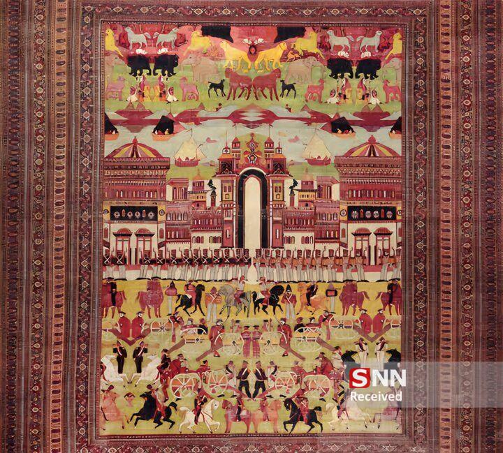 بزرگترین فرش تصویری تاریخی جهان در بیرجند رونمایی می‌شود