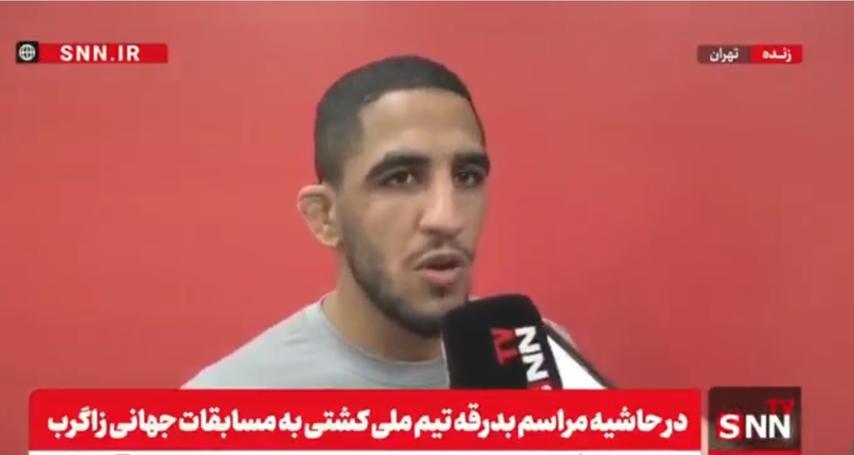 عموزاد: می&zwnj;خواهم بهترین خودم در مسابقات جهانی کشتی باشم + فیلم