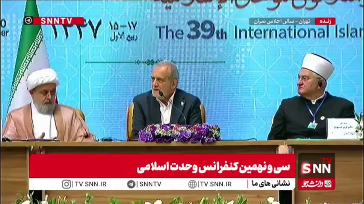 پزشکیان: امیرالمومنین (ع) می&lrm;فرماید کشت و حاصل یک جامعه در حضور متقی تشنه نمی&zwnj;ماند؛ اگر جامعه تشنه است اگر گرفتاری و مشکلات وجود دارد بروید اختلافات خود را حل کنید و توبه کنید