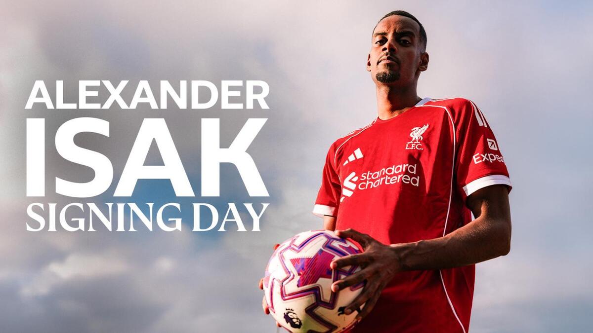 رونمایی باشگاه لیورپول از الکساندر ایساک با صدای محمود کریمی!+ فیلم
