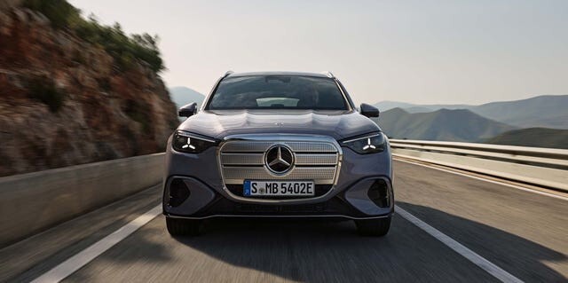 مرسدس بنز GLC برقی جدید با فناوری EQ در IAA 2025 رونمایی شد