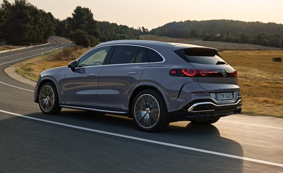 مرسدس بنز GLC EV مدل ۲۰۲۷ با برد بیش از ۳۵۰ مایل از راه رسید