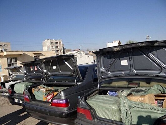 کشف ۱۲ میلیارد ریال کالای قاچاق از ۴ خودروی شوتی در اراک